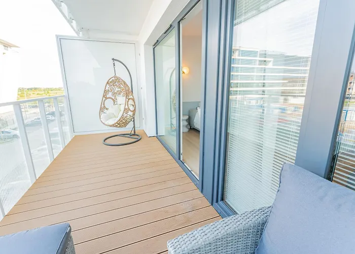 Apartamento Horyzont -polanki Aqua- Strefa Z Basenem I Fitness Studio, Prywatny Garaz Kołobrzeg