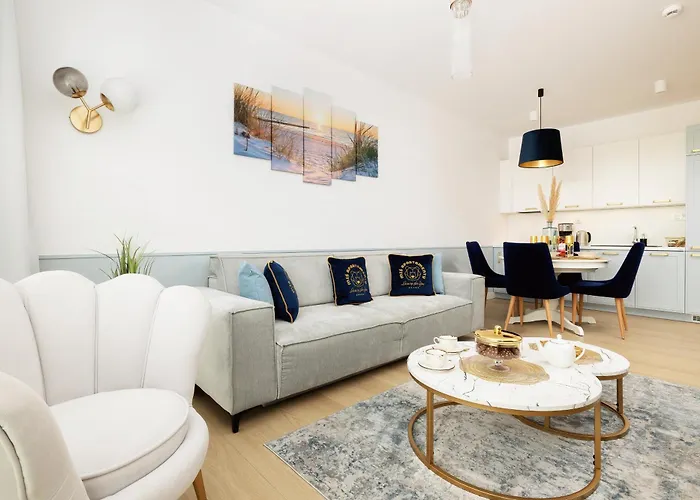 Apartment Horyzont -polanki Aqua- Strefa Z Basenem I Fitness Studio, Prywatny Garaz Kolobrzeg